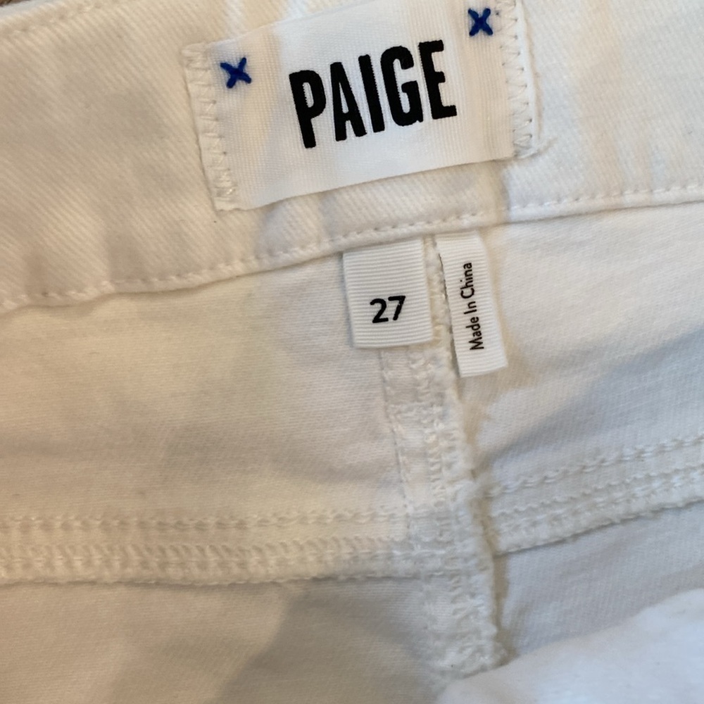 Paige Hoxton White Jeans - Picture 4 of 6